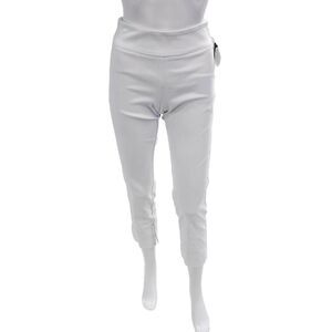 Estelle & Finn Womens Mid-Rise Stretch Skinny Dress Pants White Size 24